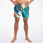 'Tropical Trappin'' Men's Swim Trunks