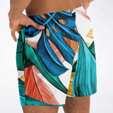 'Tropical Trappin'' Men's Swim Trunks